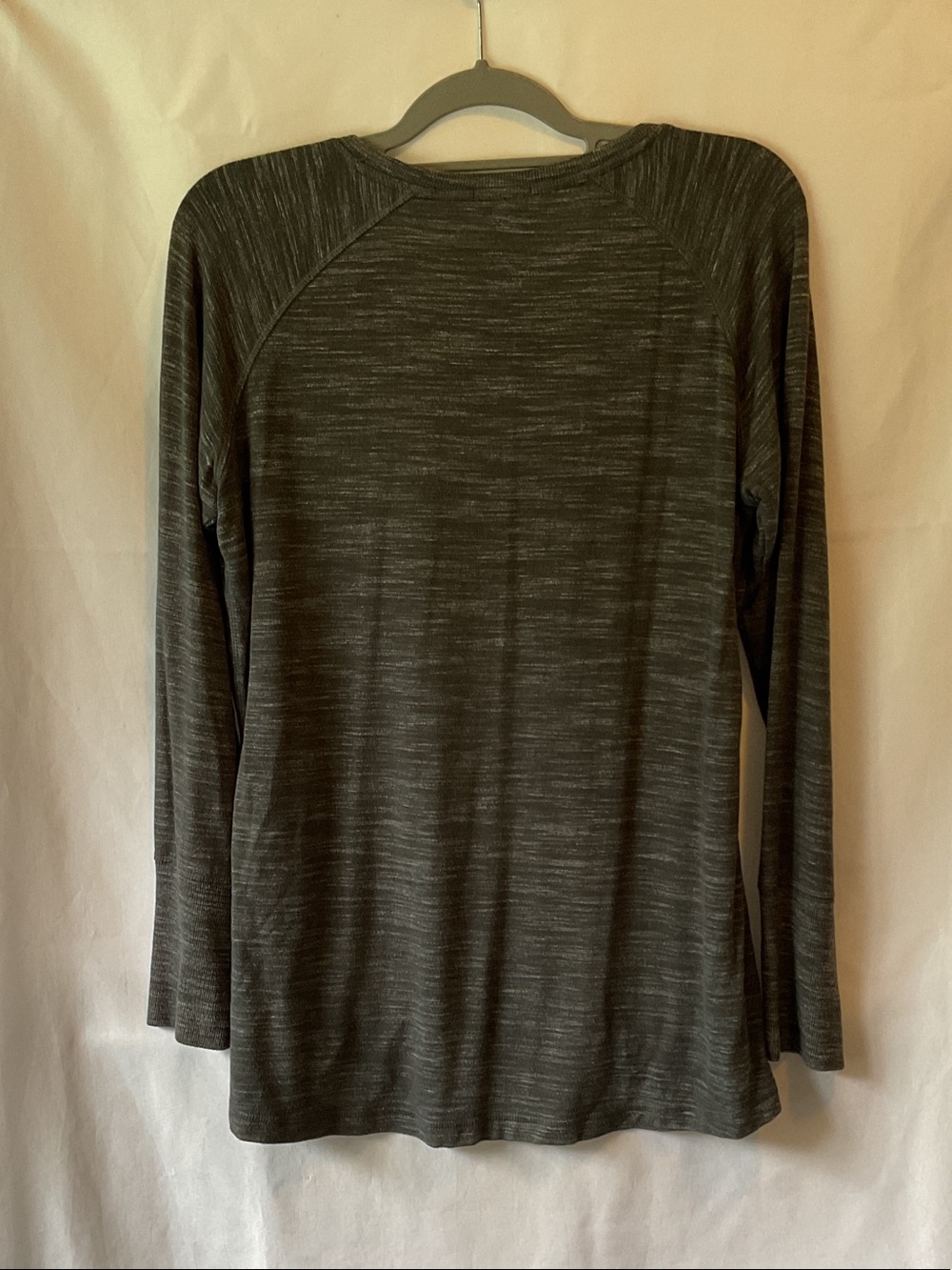 Champion Women's Heathered Charcoal Crewneck Sweater - Picture 2 of 5